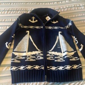 Nautica new with tags sweater. Size small has two zippers as pictured